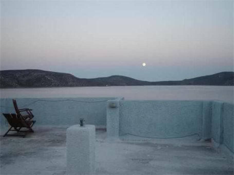 Villa With Breathtaking Views And Private Beach Agios Dimitrios  외부 사진